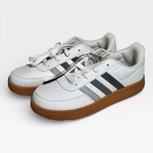 Adidas Breaknet 2.0 K White Gum bottom Sneakers Youth Size 2.5Y NWT